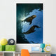 Two California Sea Lions Wall Decal