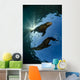 Two California Sea Lions Wall Decal