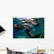 California Sea Lions Playing Wall Decal Design 11