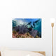 California Sea Lions Swimming Wall Decal