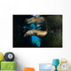 California Sea Lion Playing Wall Decal Design 6