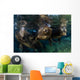 California Sea Lions Playing Wall Decal Design 2