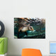 California Sea Lion Playing Wall Decal Design 2