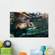 California Sea Lion Playing Wall Decal Design 2