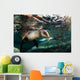 California Sea Lion Playing Wall Decal Design 2