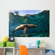 California Sea Lion Playing Wall Decal Design 1