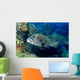 Many-spotted Sweetlips Swimming over Wall Decal