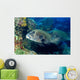 Many-spotted Sweetlips Swimming over Wall Decal