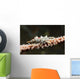 Wire Coral Crab Black Wall Decal