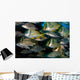 Schooling Porkfish White Margate Wall Decal Design 4