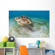 Green Sea Turtle Chelonia Wall Decal Design 22