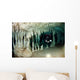 Cave Diver Exploring Nohoch Wall Decal Design 2
