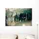 Cave Diver Exploring Nohoch Wall Decal Design 2