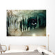 Cave Diver Exploring Nohoch Wall Decal Design 2
