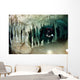 Cave Diver Exploring Nohoch Wall Decal Design 2