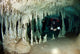 Cave Diver Exploring Nohoch Wall Decal Design 2