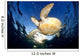 Green Sea Turtle Chelonia Wall Decal Design 14
