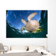 Green Sea Turtle Chelonia Wall Decal Design 10