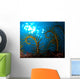 Golden Crinoid Davidaster Rubiginosus Wall Decal