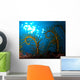 Golden Crinoid Davidaster Rubiginosus Wall Decal