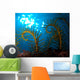Golden Crinoid Davidaster Rubiginosus Wall Decal
