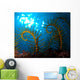 Golden Crinoid Davidaster Rubiginosus Wall Decal