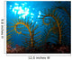 Golden Crinoid Davidaster Rubiginosus Wall Decal
