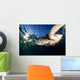 Green Sea Turtle Chelonia Wall Decal Design 8