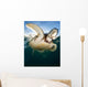 Green Sea Turtle Chelonia Wall Decal Design 4
