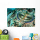 Flying Gurnard Swimming along Wall Decal Design 1