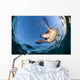 Green Sea Turtle Chelonia Wall Decal Design 2