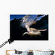 Green Sea Turtle Taking Wall Decal