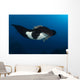 Giant Manta Ray Manta Wall Decal Design 7