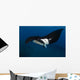 Giant Manta Ray Manta Wall Decal Design 4