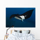 Giant Manta Ray Manta Wall Decal Design 4