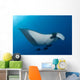 Manta Ray Manta Birostris Wall Decal Design 2