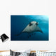 Manta Ray Manta Birostris Wall Decal Design 1