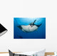 Giant Manta Ray Manta Wall Decal Design 3