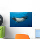 Giant Manta Ray Manta Wall Decal Design 2