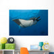 Giant Manta Ray Manta Wall Decal Design 2