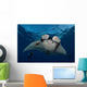Giant Manta Ray Manta Wall Decal Design 1