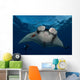 Giant Manta Ray Manta Wall Decal Design 1