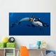 Manta Ray Scuba Diver Wall Decal