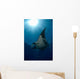 Giant Manta Ray and Wall Decal Design 2