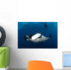 Giant Manta Ray and Wall Decal Design 1