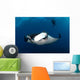 Giant Manta Ray and Wall Decal Design 1