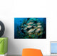 Schooling Porkfish White Margate Wall Decal Design 1