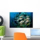 Schooling Porkfish White Margate Wall Decal Design 1
