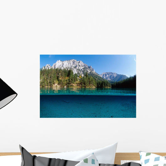 Tranquil Green Lake Tragoss Wall Decal