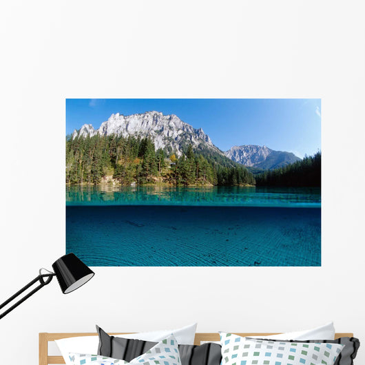 Tranquil Green Lake Tragoss Wall Decal